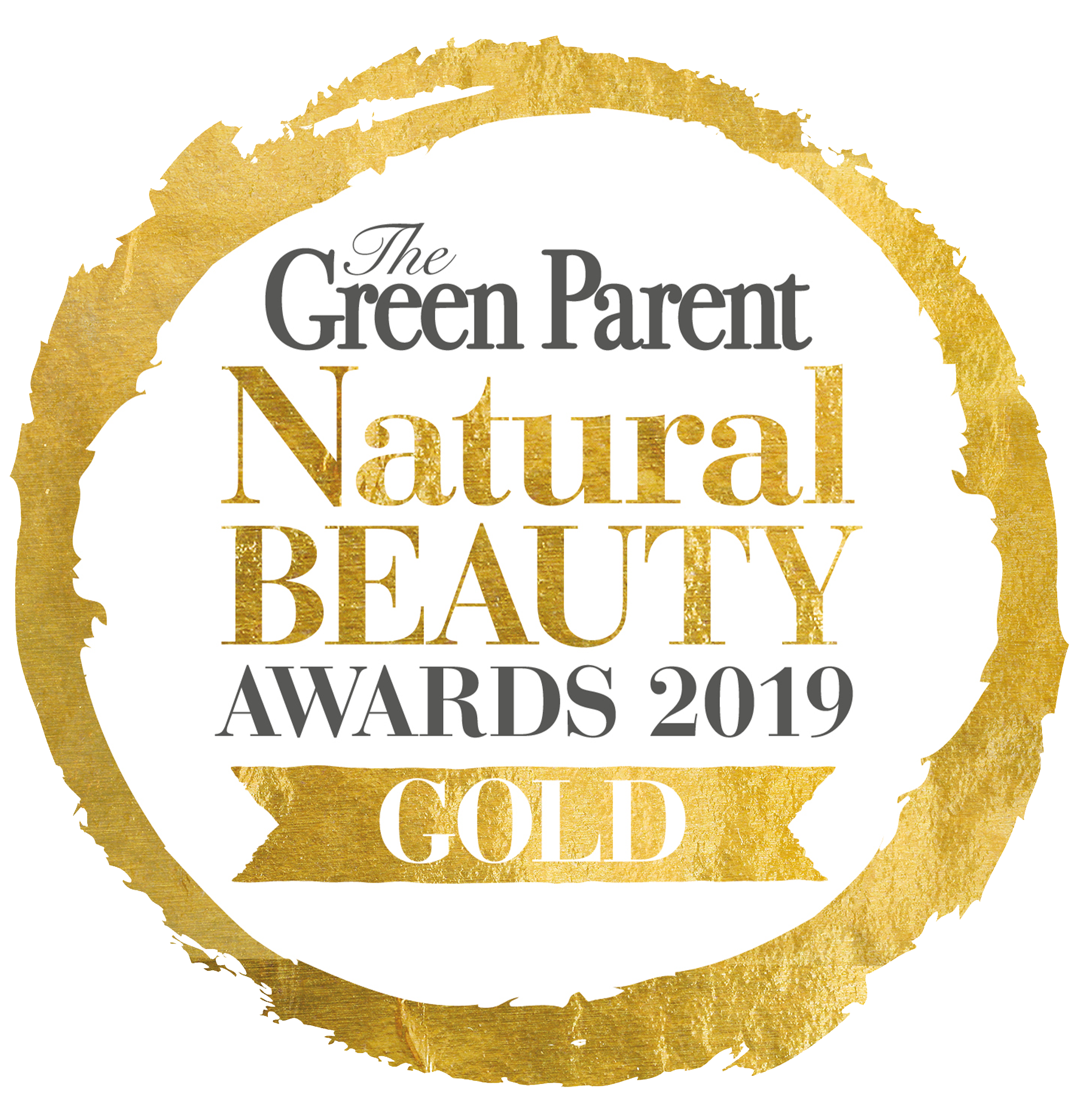 The Green Parent Natural Beauty Awards 2019 Gold