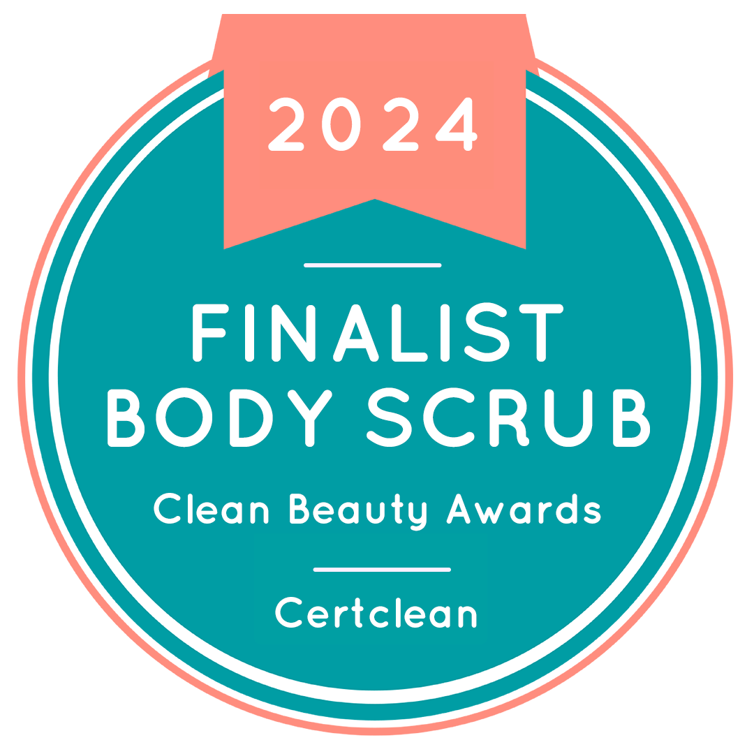 2024 Finalist Body Scrub Clean Beauty Awards Certclean