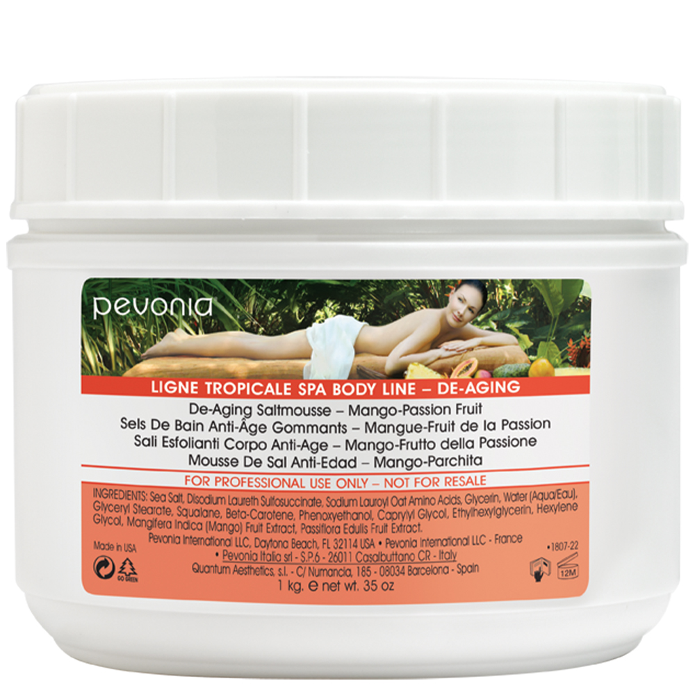 Tropicale De-Aging Saltmousse Mango Passion Fruit - Professional Use Only