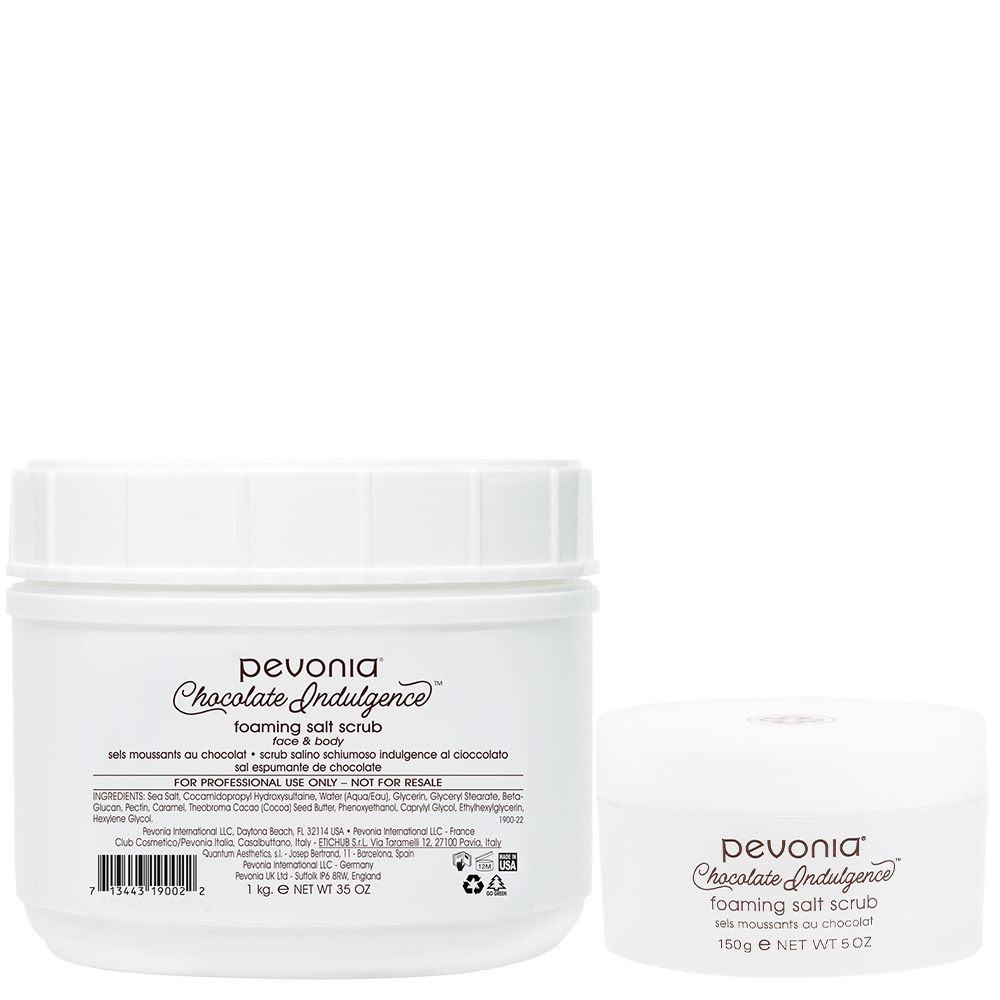Chocolate Indulgence Foaming Salt Scrub