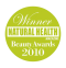Winner Natural Health Magazine Beauty Awards 2010